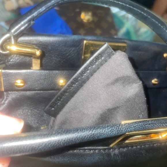 Fendi Peekaboo Mini Black Gold - Picture 15 of 16